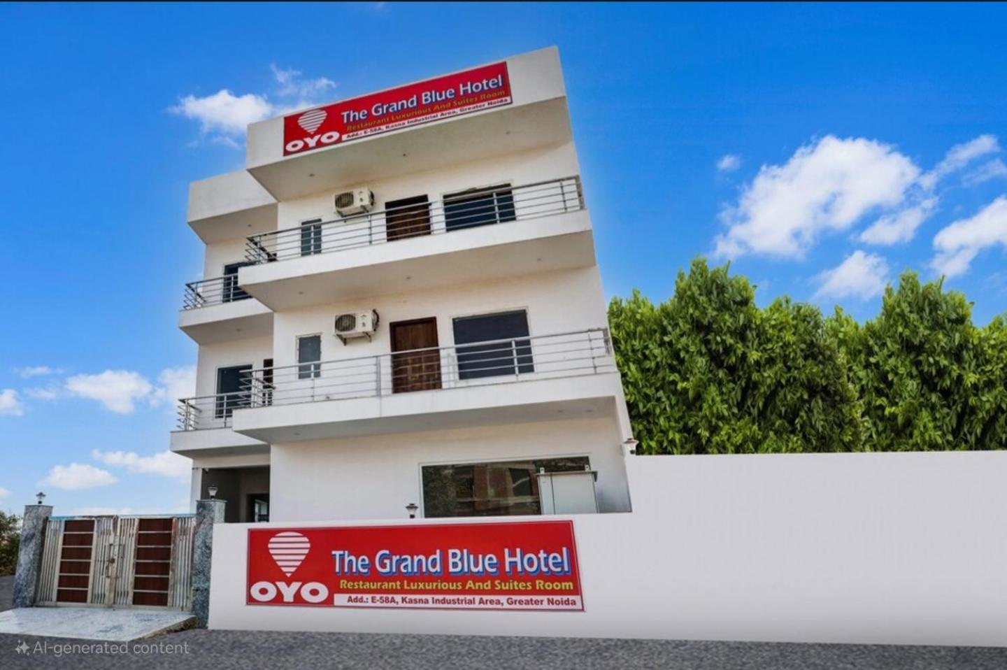 The Grand Blue Hotel Greater Noida Εξωτερικό φωτογραφία