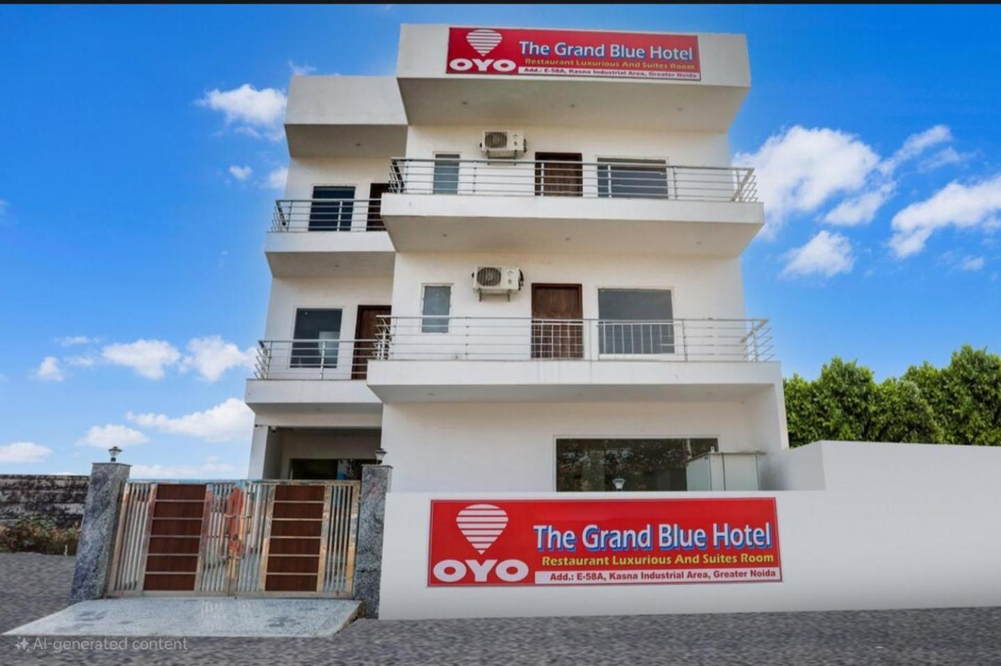 The Grand Blue Hotel Greater Noida Εξωτερικό φωτογραφία